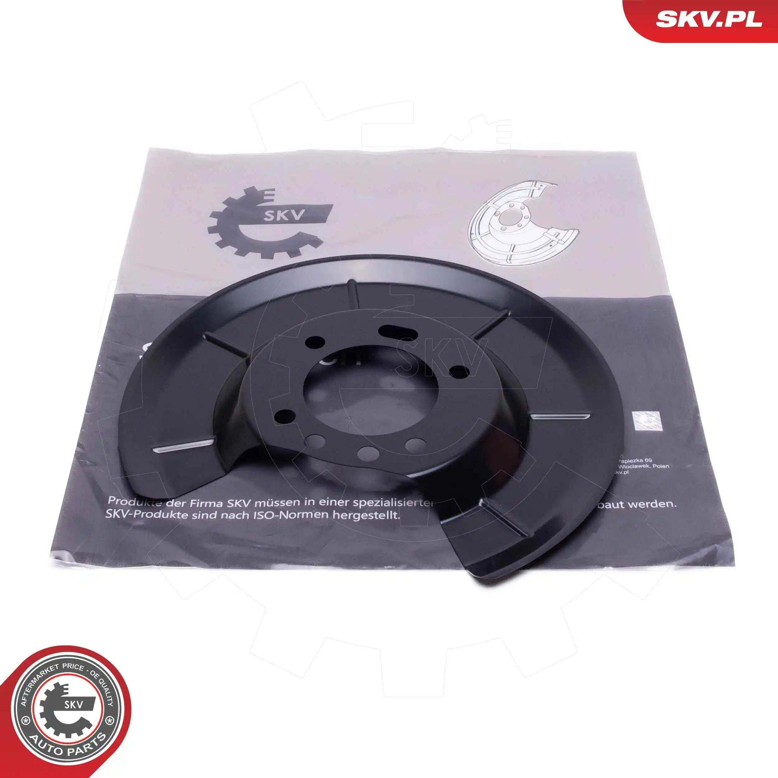 Splash Guard, brake disc
